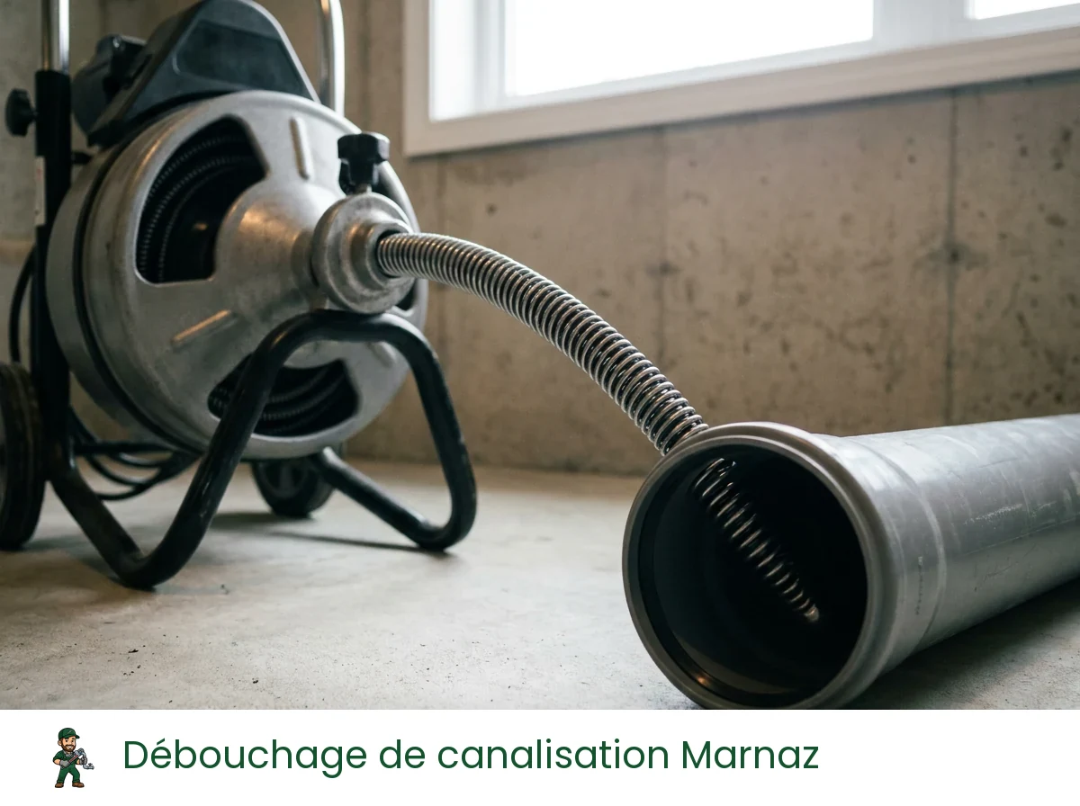 Débouchage de canalisation à Marnaz