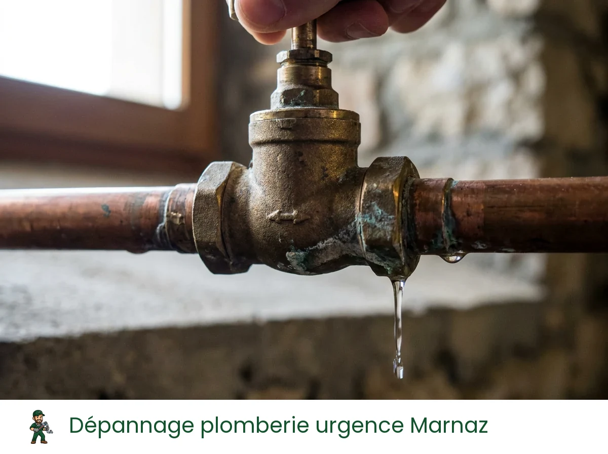 Dépannage plomberie urgence à Marnaz