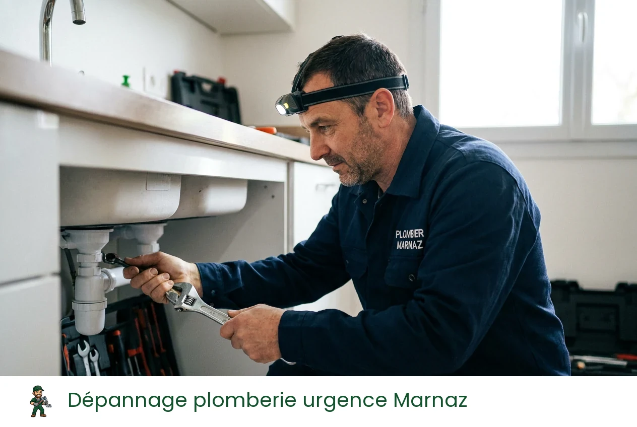 Dépannage plomberie urgence à Marnaz
