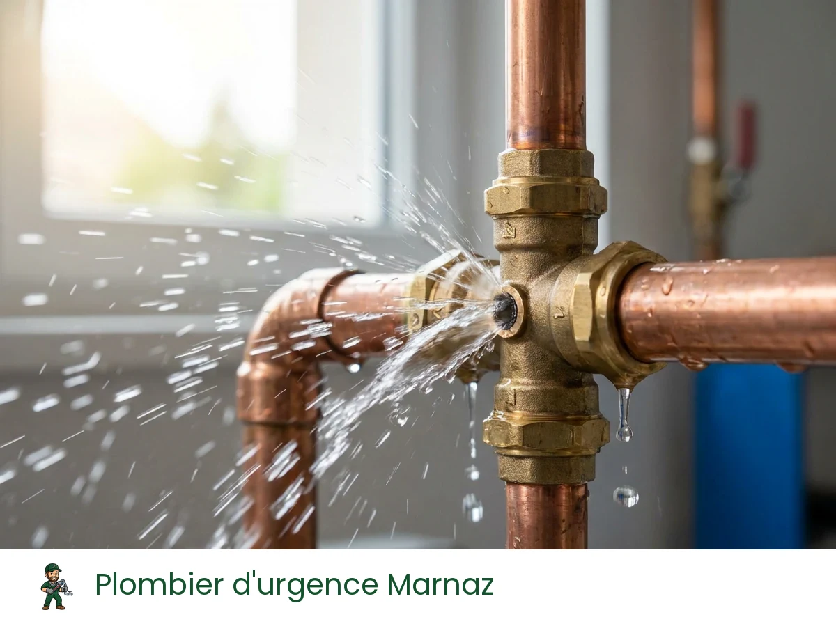 Plombier d'urgence à Marnaz