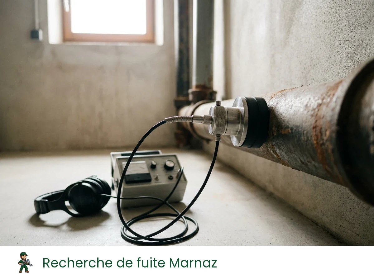 Recherche de fuite à Marnaz