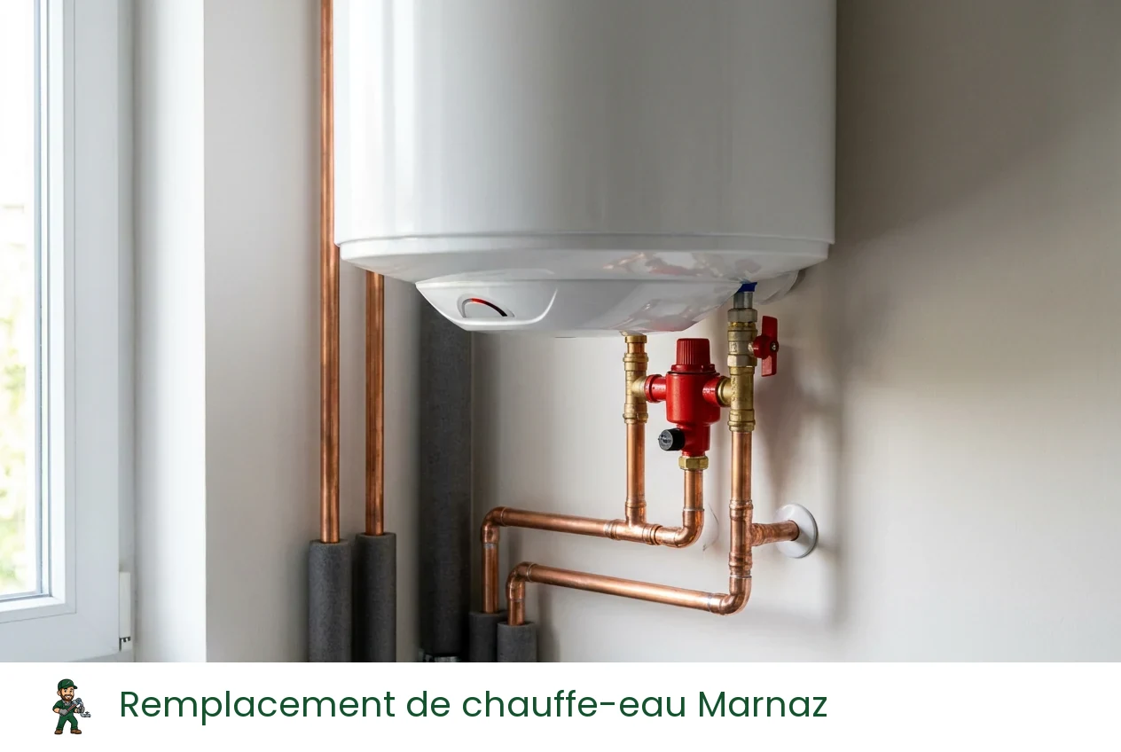 Remplacement de chauffe-eau à Marnaz