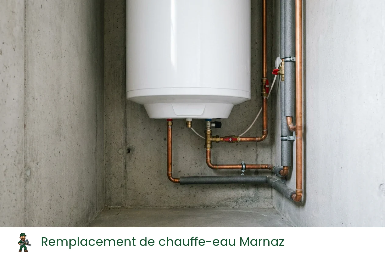 Remplacement de chauffe-eau à Marnaz