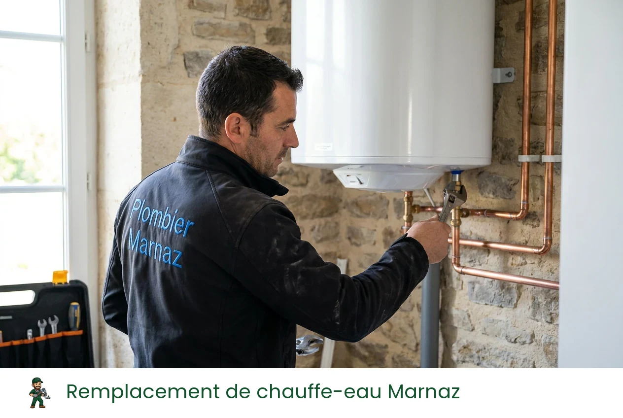 Remplacement de chauffe-eau à Marnaz
